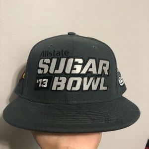 Devanta parker signed hat sugar bowl